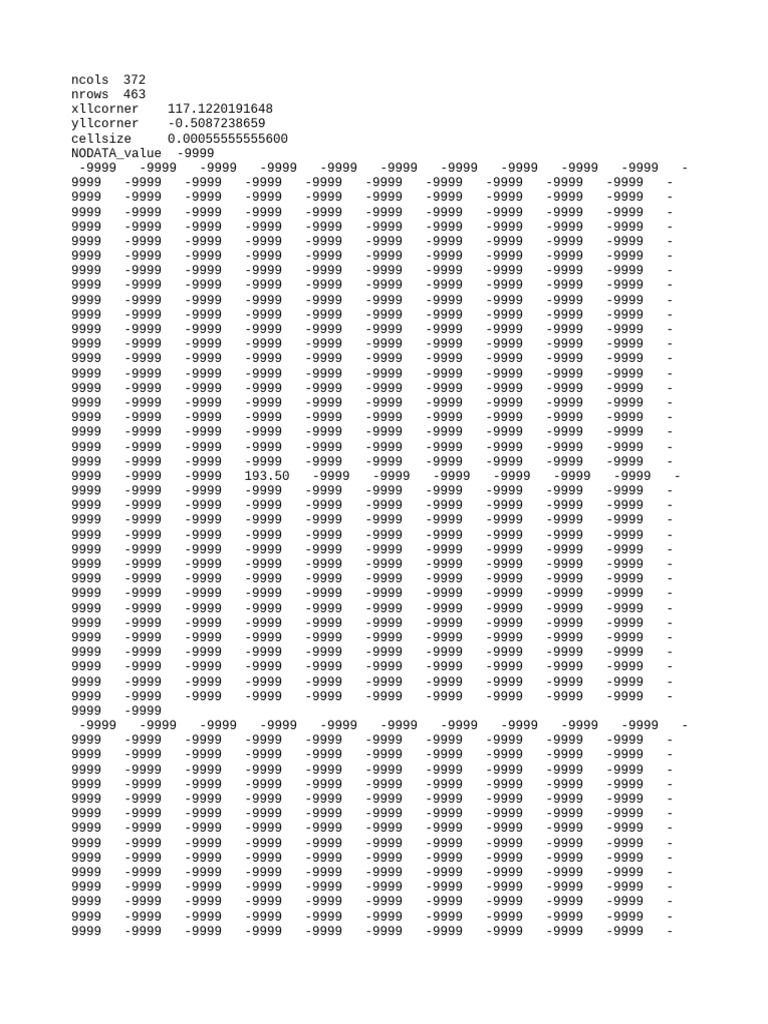 Geographic Data Grid Overview | PDF