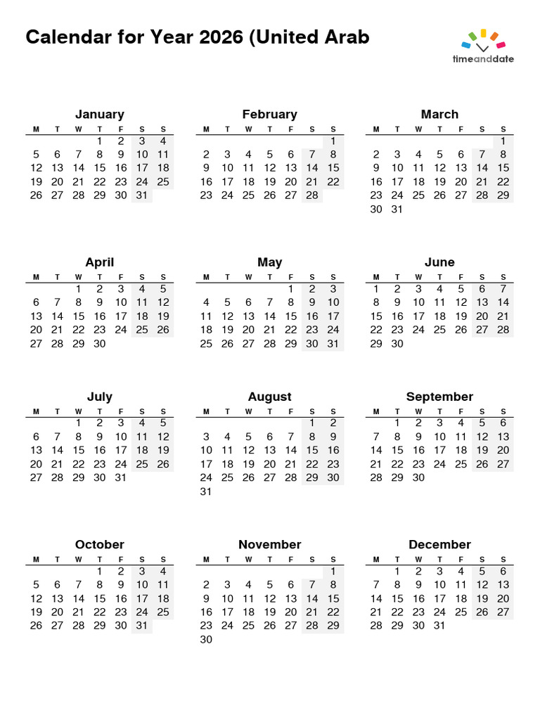 United Arab Emirates 2026 PDF