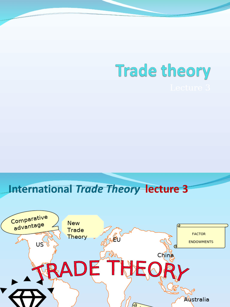 Evolution of Trade Theories | PDF | Comparative Advantage | Mercantilism