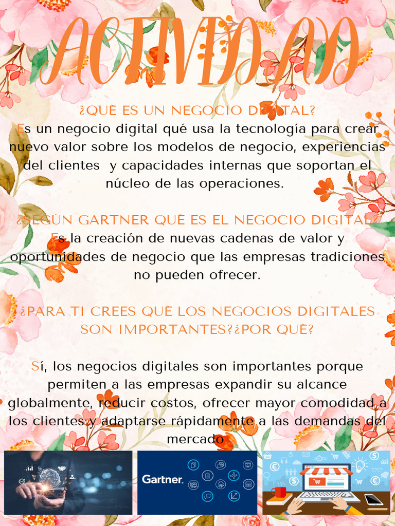 ¿Qué Es Un Negocio Digital | PDF