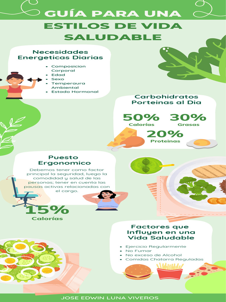 Infografia Vida Saludable | PDF