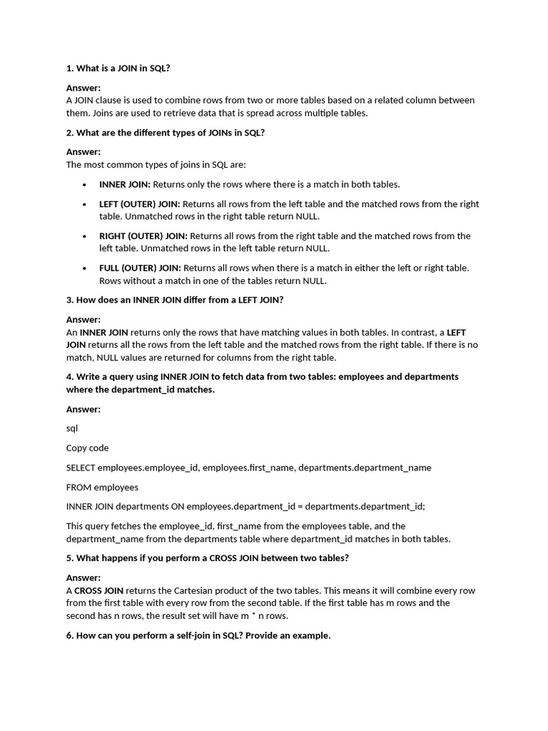 Sql joins qa pdf computing information retrieval