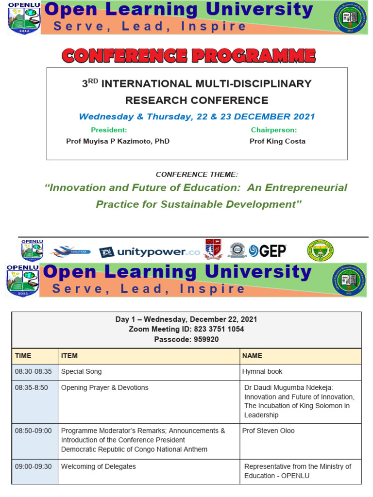 3rd Int'l Research Conference 2021 | PDF