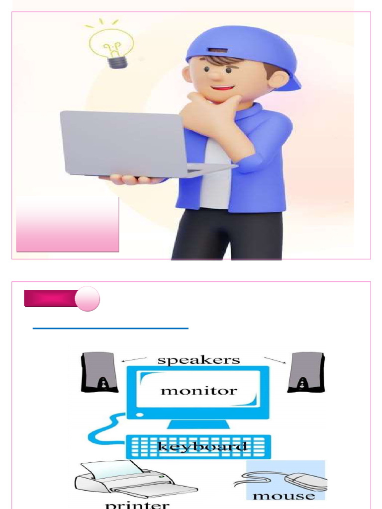 Computer Basics for Kids | PDF | Computer Keyboard | Computer Monitor