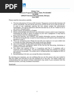 WFP Written Assessment Overview | PDF | Test (Assessment) | Cognition