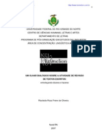 Um Olhar Dialógico Sobre A Revisão de Textos Escritos