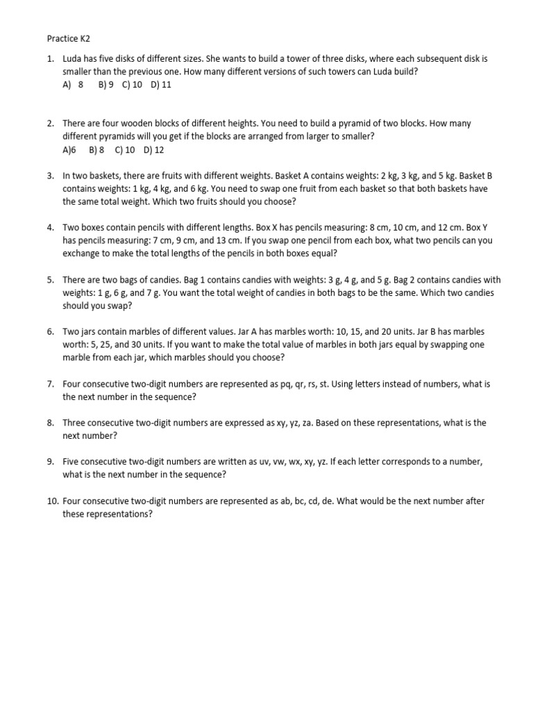 Consecutive Letter Sequences | PDF