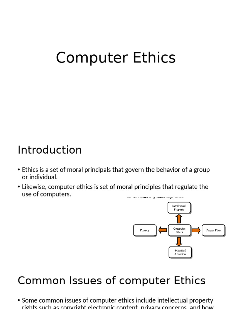Computer Ethics