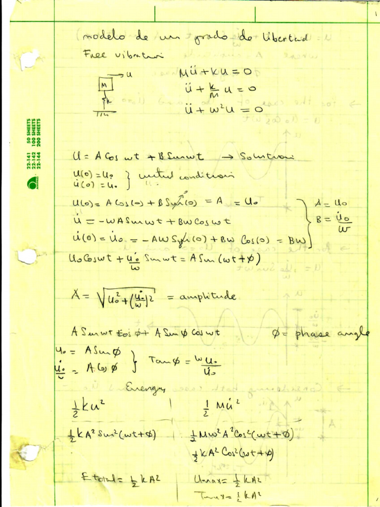 Structural Dynamics Parte 1 Pdf