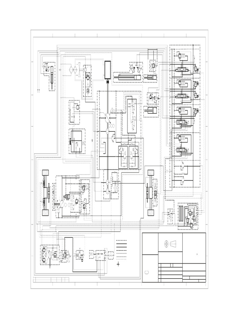 Hydraulic Schematic T2556 & T2566 | PDF | Engines | Engine Technology