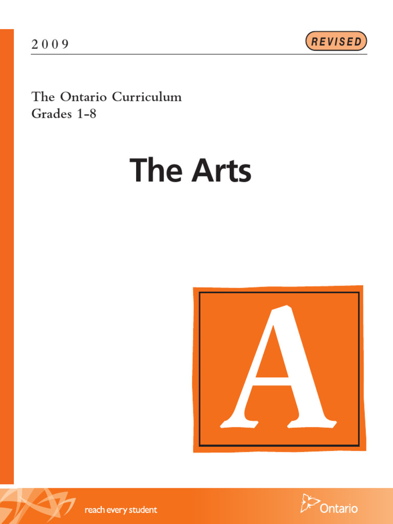 Ontario grade 3 arts curriculum pdf dances paintings