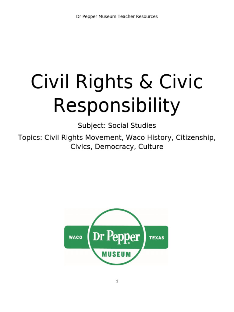 Lesson Plan 6 8 Pdf Citizenship Justice