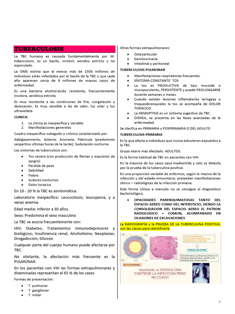 Tuberculosis 2 | PDF | Tuberculosis | Tos