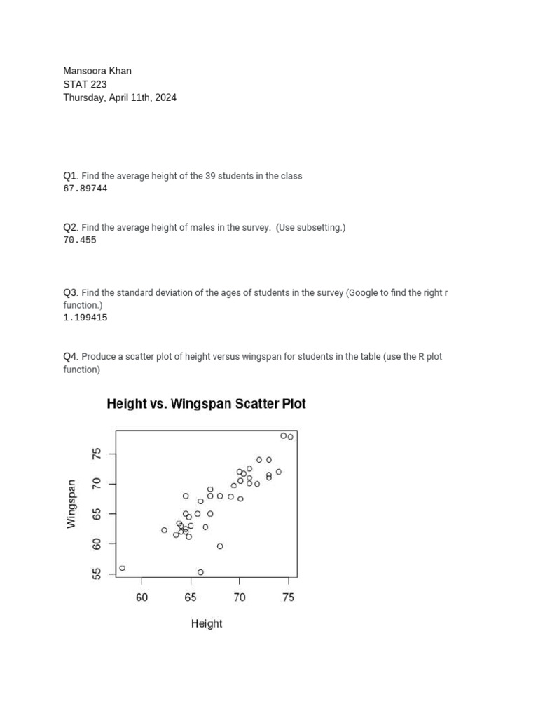 M Khan, R Assignment | PDF