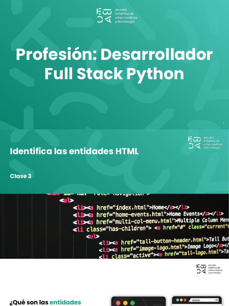 Profesion Desarrollador Full Stack Python M3 C3 Guia de la clase (1) | PDF