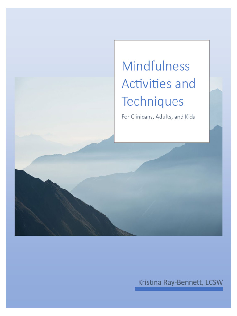 MINDFULNESS ACTIVITIES FOR ADULTS PDF intelligence overview