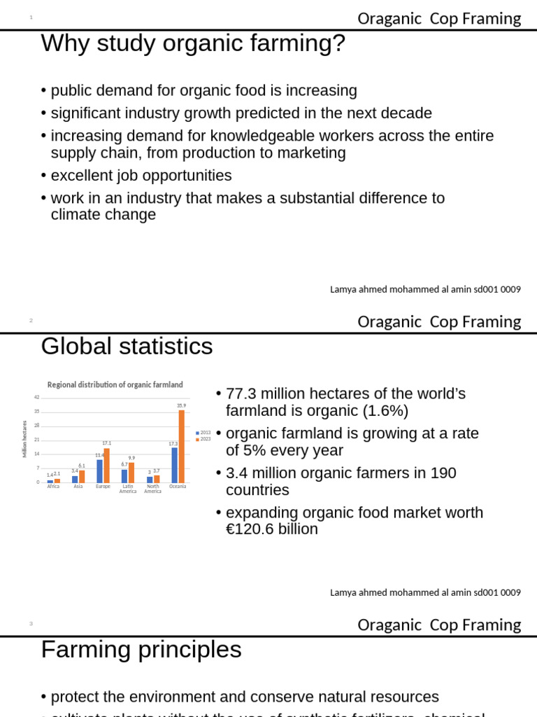Why Study Organic Farming | PDF | Organic Farming | Agriculture