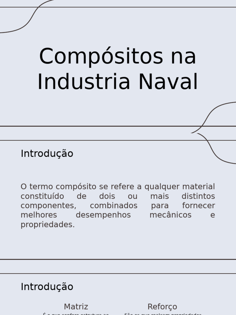 Compósitos na Indústria Naval: Vantagens e Aplicações | PDF | Material ...