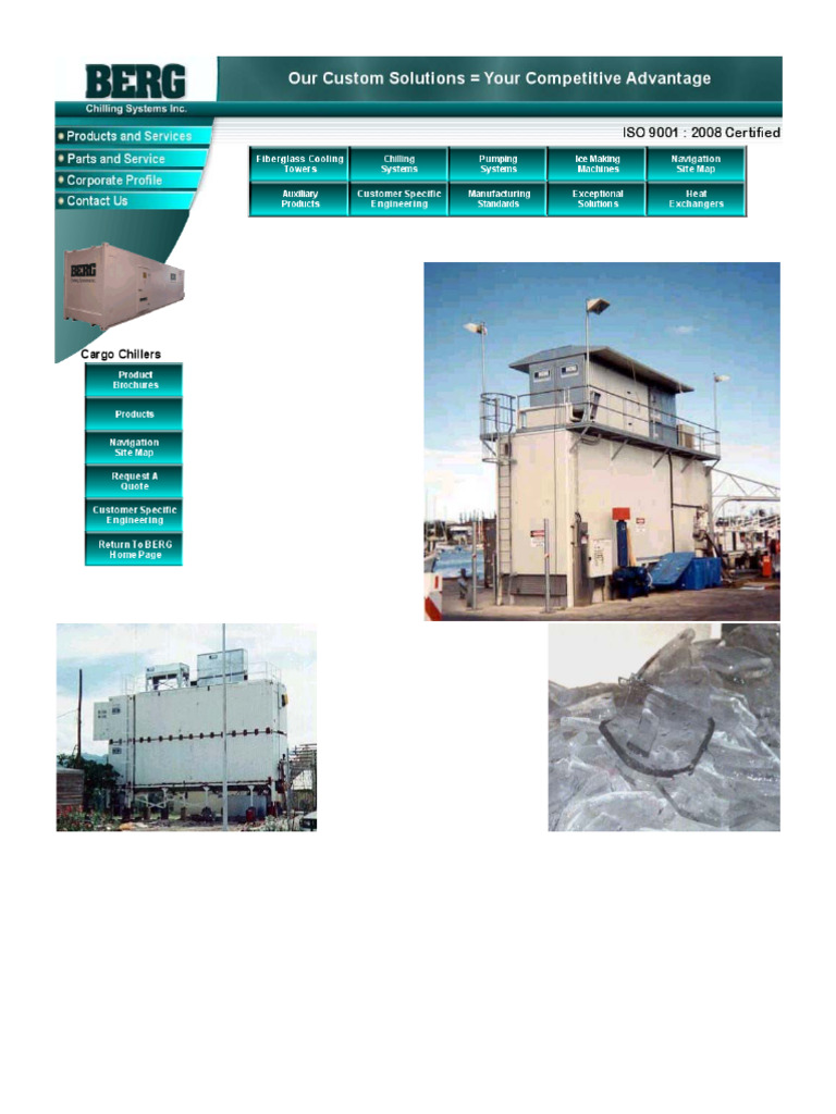 Custom Industrial Ice Manufacturing Solutions | PDF | Ice | Refrigeration