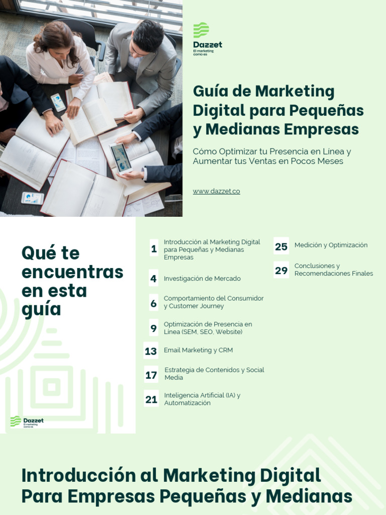 Guia de Marketing Digital para Pymes | PDF | Marketing de motores de ...