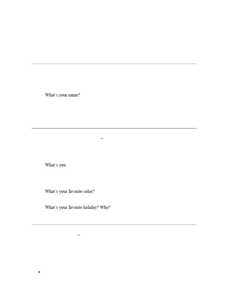 Speaking Test Instructions for Students | PDF