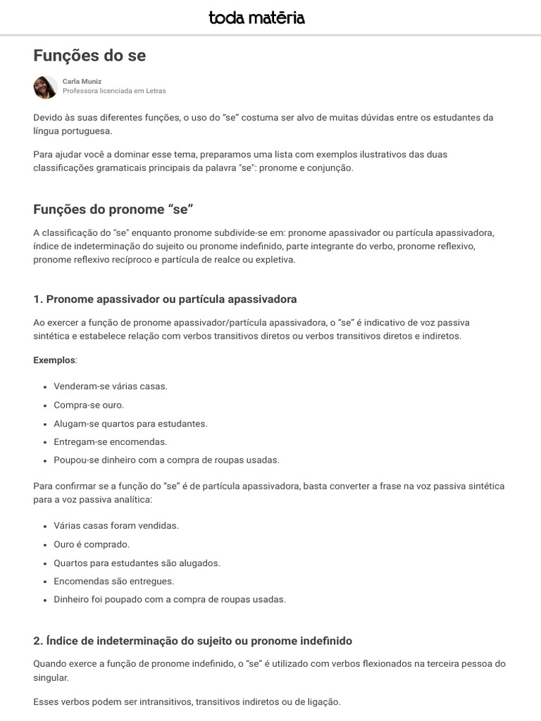 Funções do 