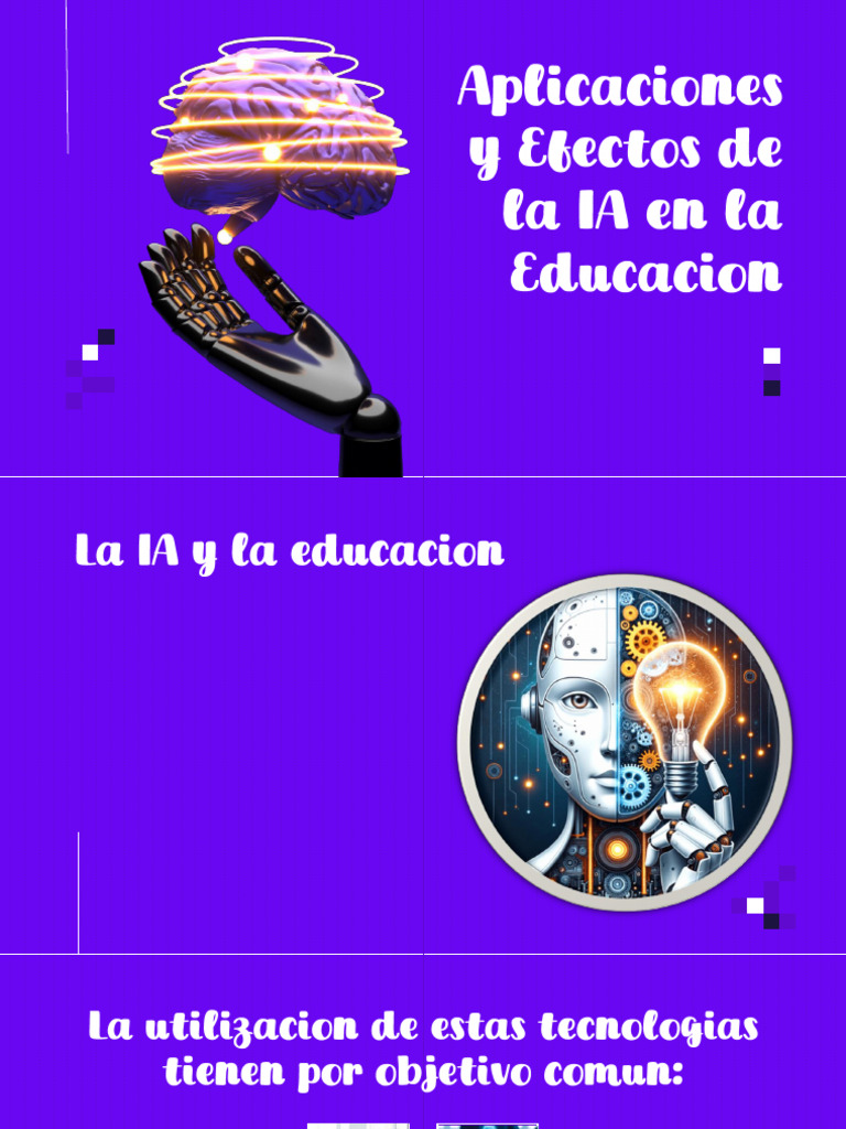 IA en La Educacion | PDF | Inteligencia artificial | Inteligencia (IA ...