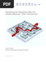 Download The Regulatory Maze of Lithium Batteries Part I by Ramachandran Cv SN80413387 doc pdf