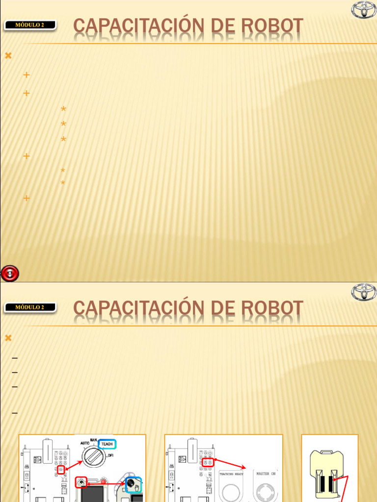 Capacitación en Operación de Robots | PDF