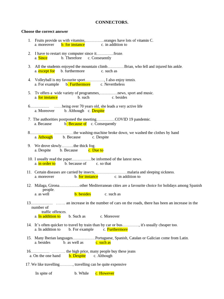 Mastering Connectors and Sentence Rewrites | PDF | Linguistics