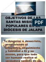 Objetivos y Oraciones Santas Misiones 1