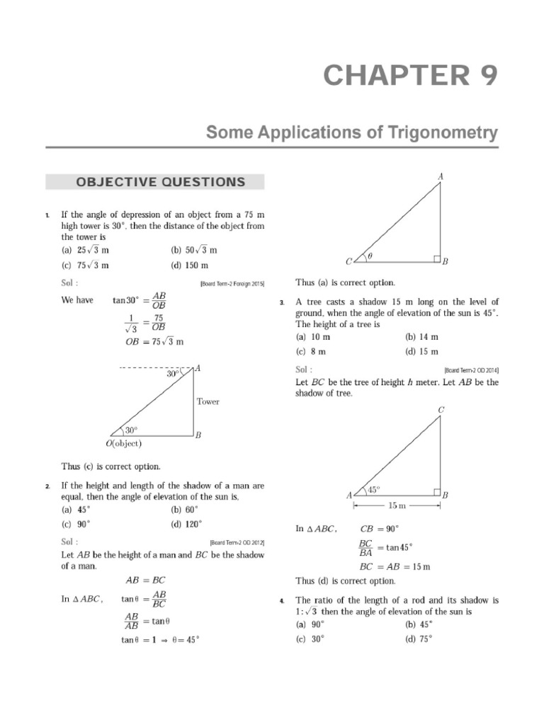 Maths STD 10th-1 | PDF