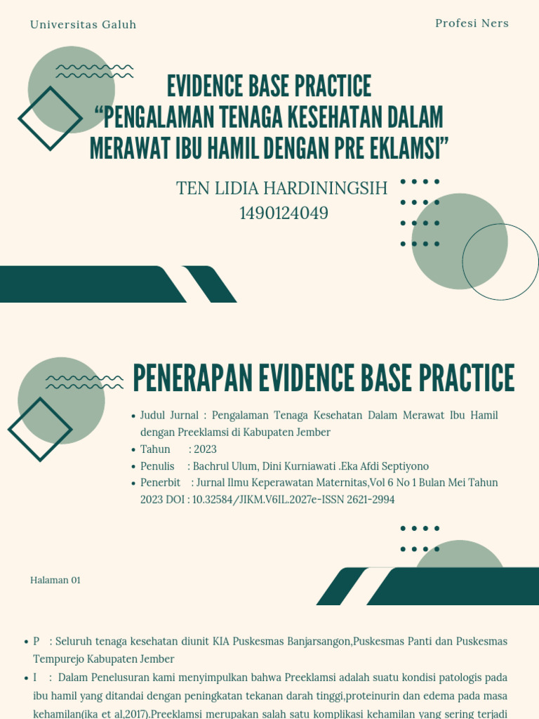 Ciri Preeklamsia pada Ibu Hamil | PDF
