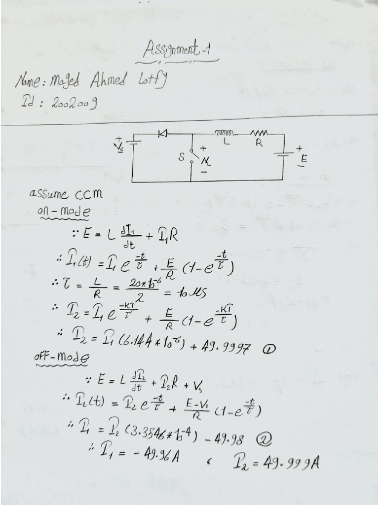 Assignment-1 (PE2) | PDF