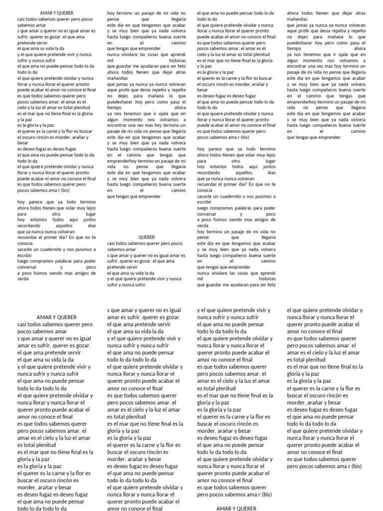 Amar vs Querer: Diferencias Clave | PDF | Amor
