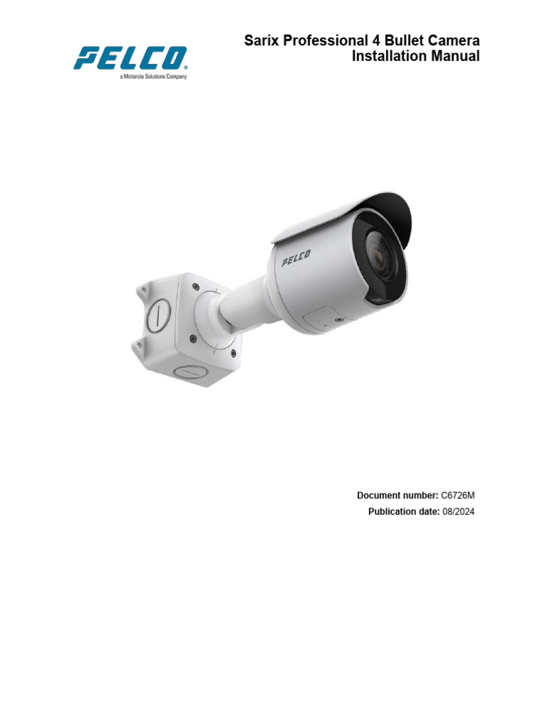 Manual Camara Pelco | PDF | Electromagnetic Interference | Electrical ...