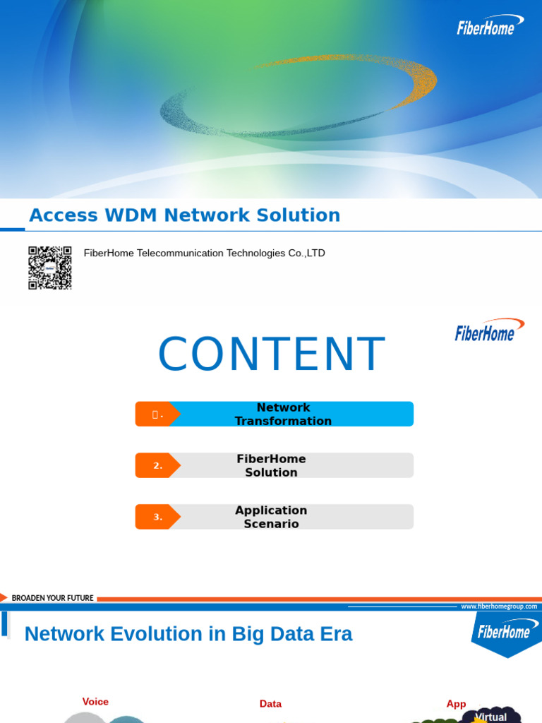 Access WDM Network Solution (Red) | PDF | Wavelength Division ...