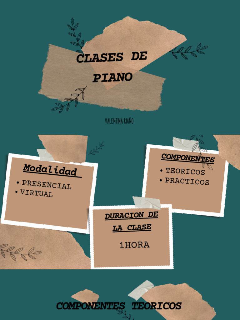 Clases de Piano | PDF