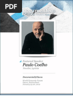 Download Paulo Coelho DocumentedDavos Transcript by Documented at Davos 2011 - Presented by Scribd SN80419634 doc pdf