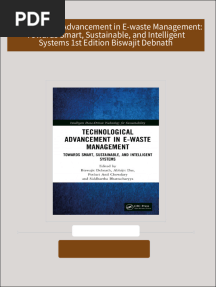 Instant Download Technological Advancement in E-waste Management: Towards Smart, Sustainable, and Intelligent Systems 1st Edition Biswajit Debnath PDF All Chapters