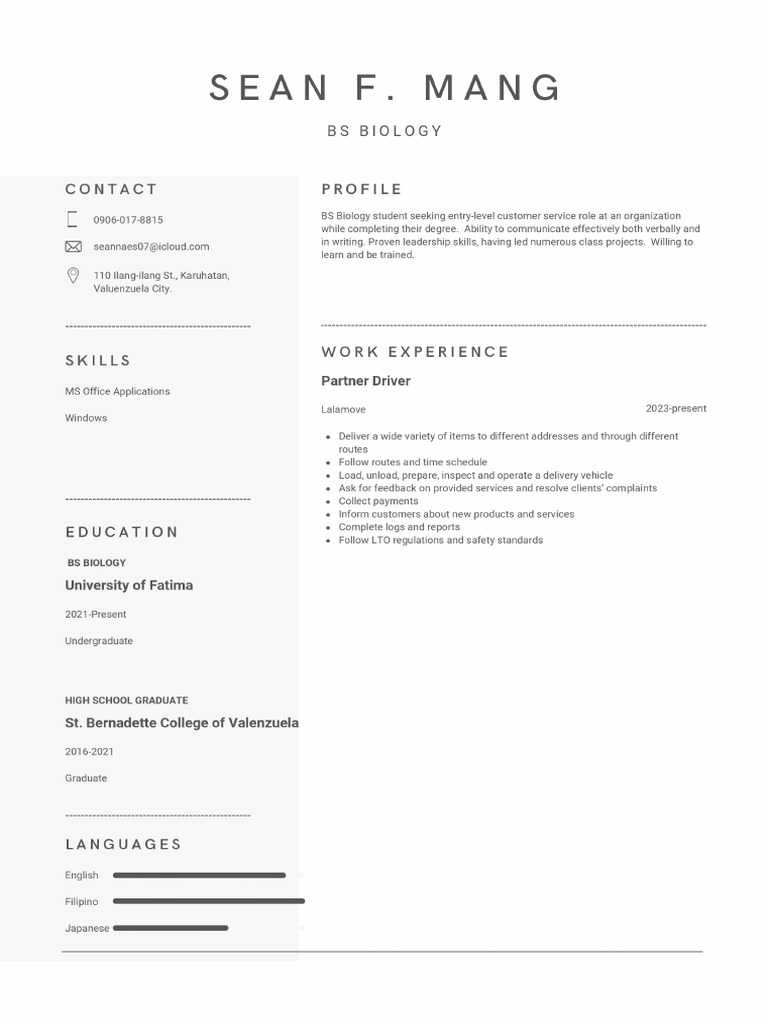 Minimalist White and Grey Professional - 1