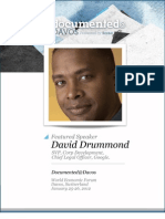 David Drummond Documented@Davos Transcript