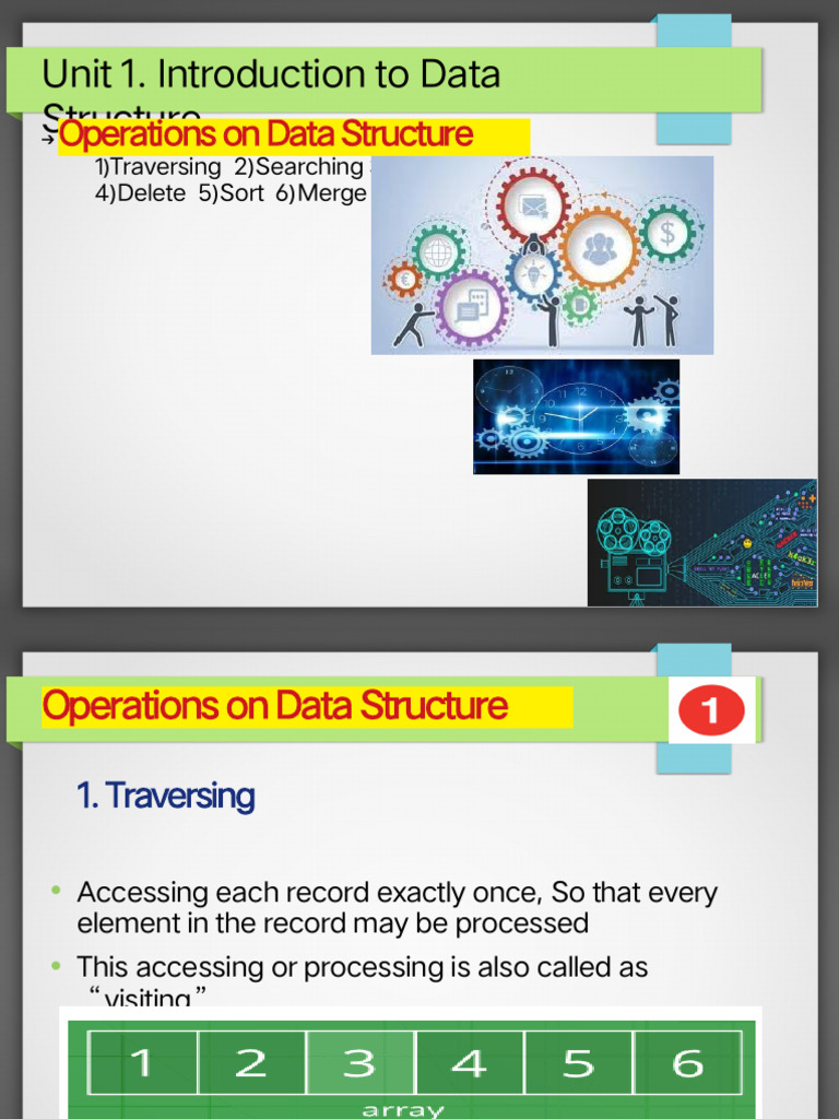 3) Data Structure Operations | PDF