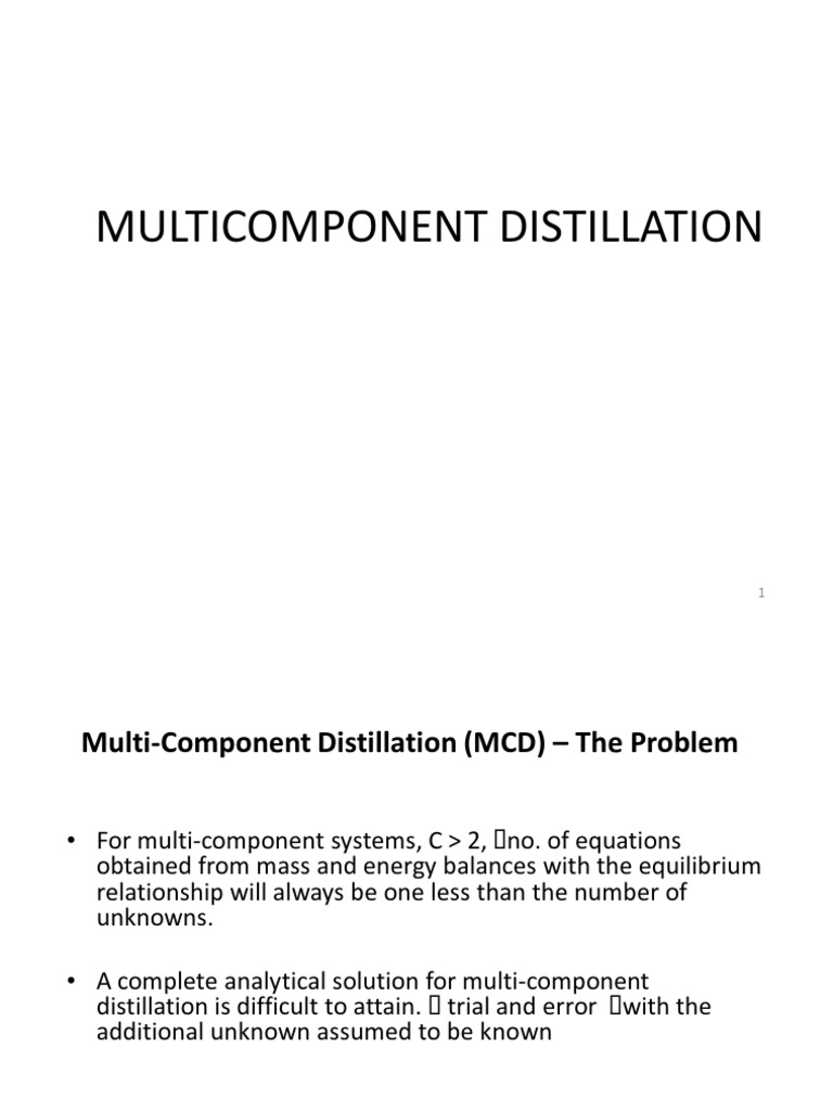 Light and Heavy Key Distillation Insights | PDF | Distillation ...