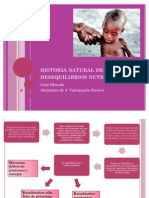 Tema 23. Historia Natural de Desequilibrios Nutricionales - Alejandra de J. y Gala