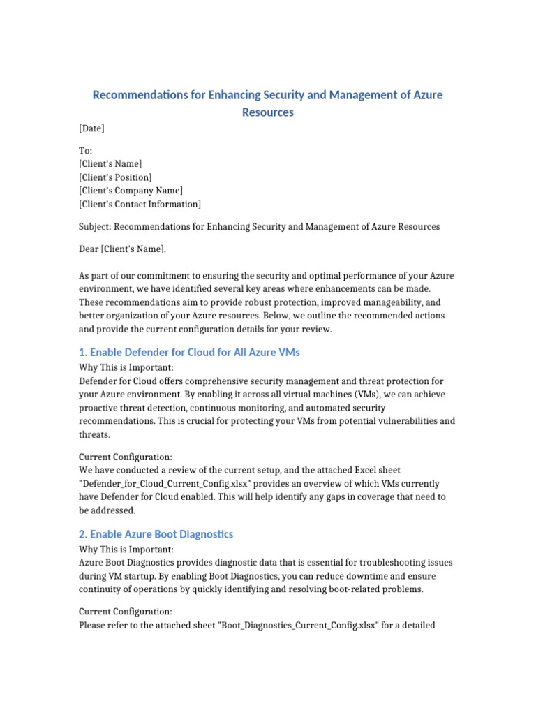 Enhancing Azure Security & Management Tips | PDF | Computer Security ...