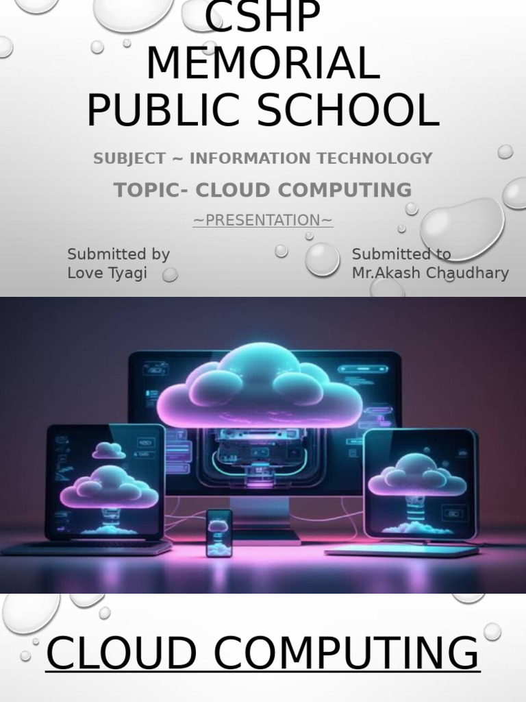 Cloud Computing | PDF