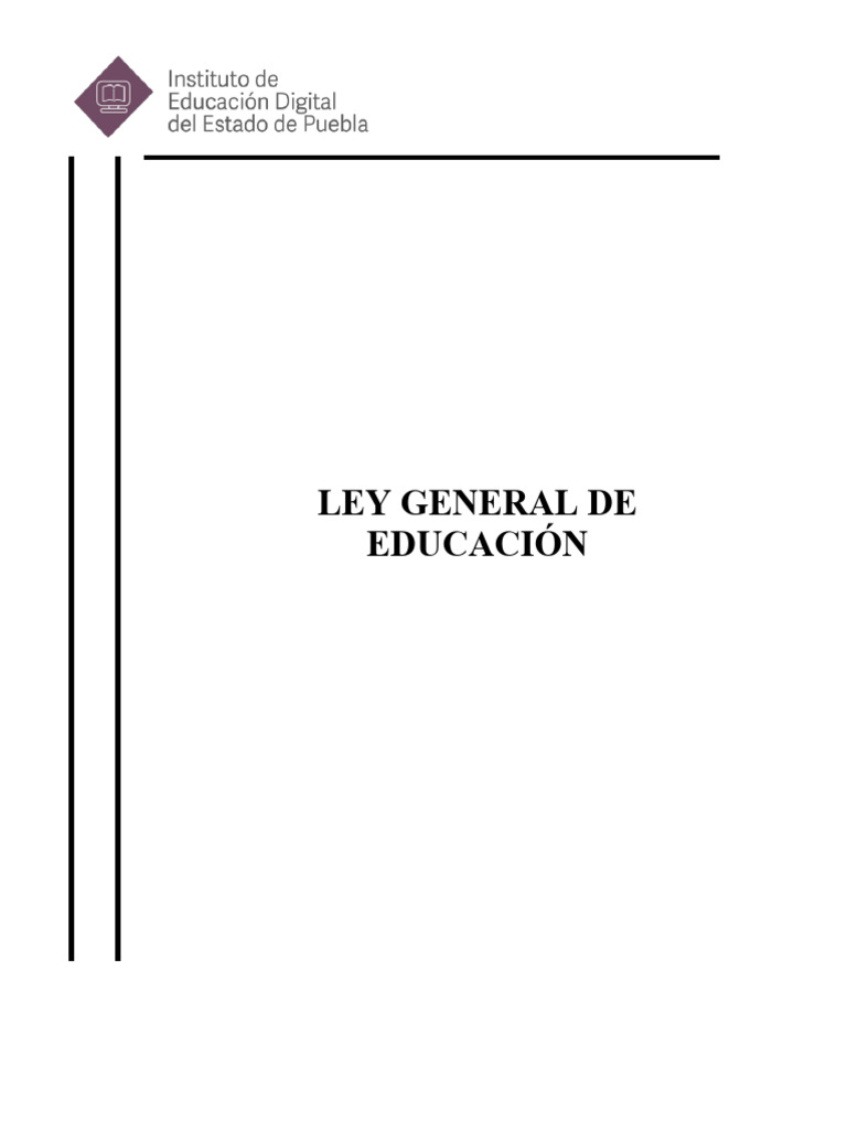 Ley General de Educación en México | PDF | México | Evaluación