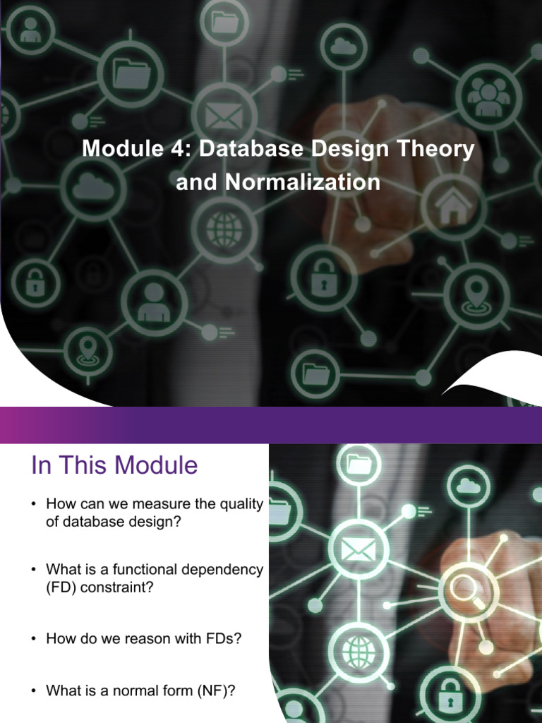 4-Database Design Theory-Without Inclass Exercises | PDF | Relational ...