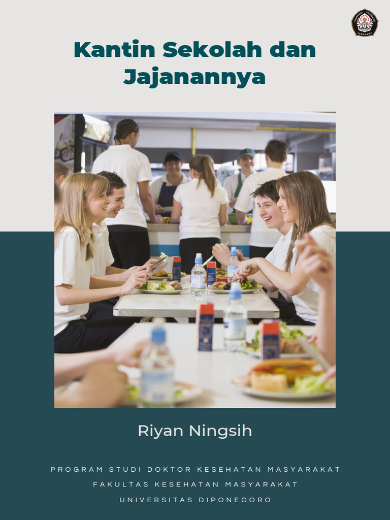 Panduan Kantin Sekolah Sehat | PDF